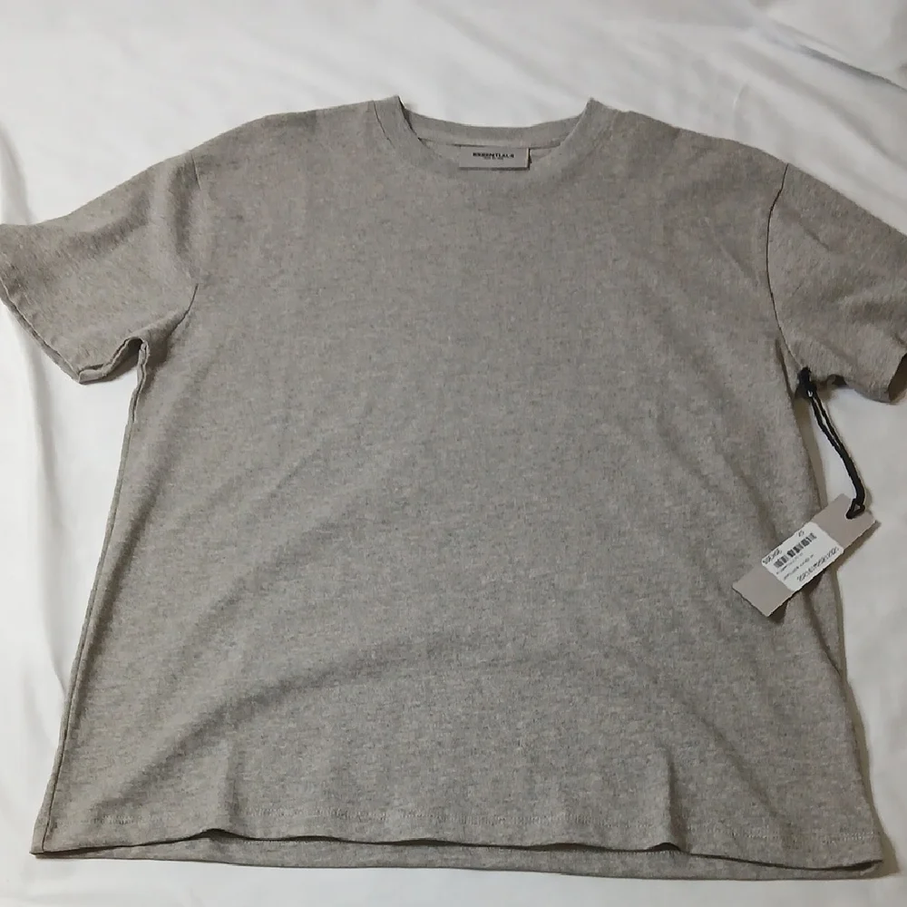 Essentials Heather Gray Short Sleeve Tee - Picture 1 of 4